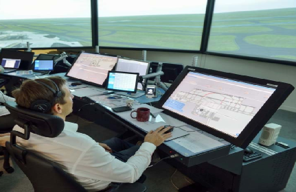 Air traffic control tower operations